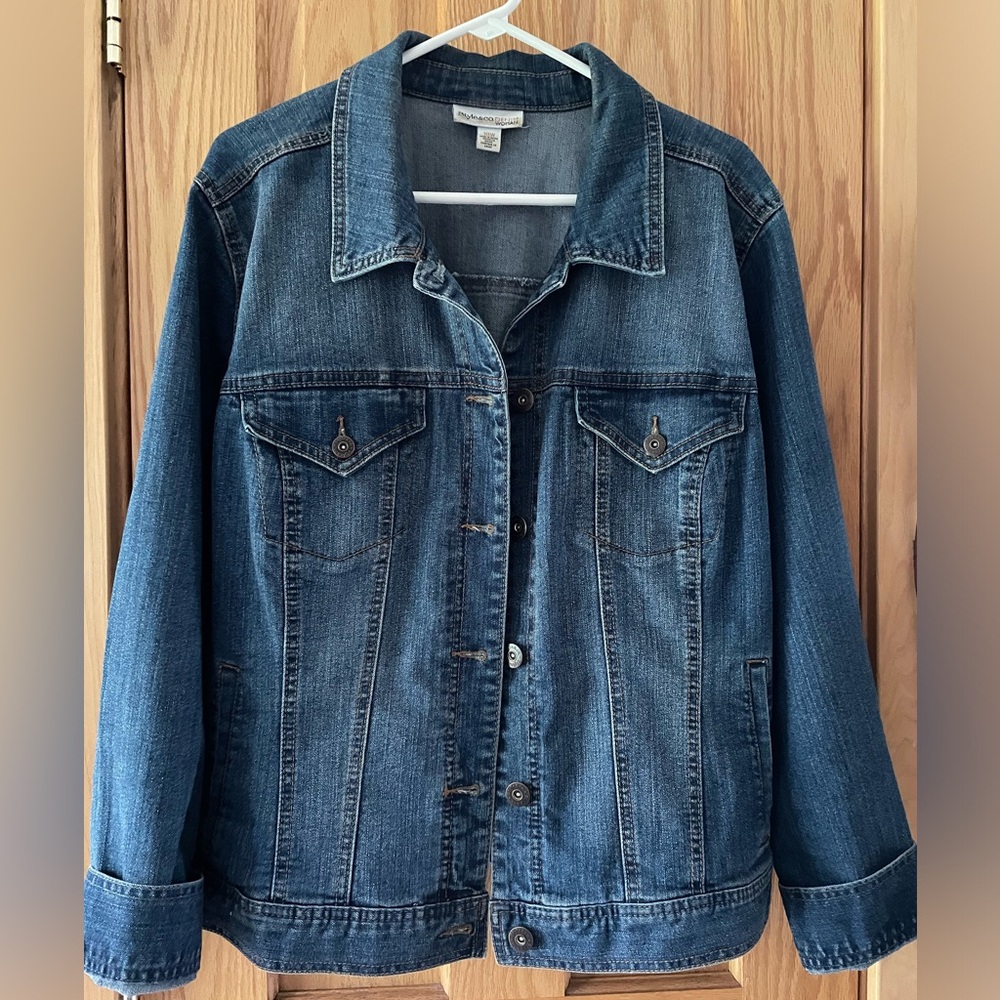 Woman’s size 18W denim jacket
